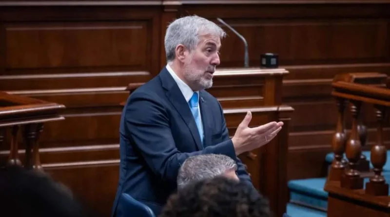 Fernando Clavijo habla sobre migración y la situación de Canarias